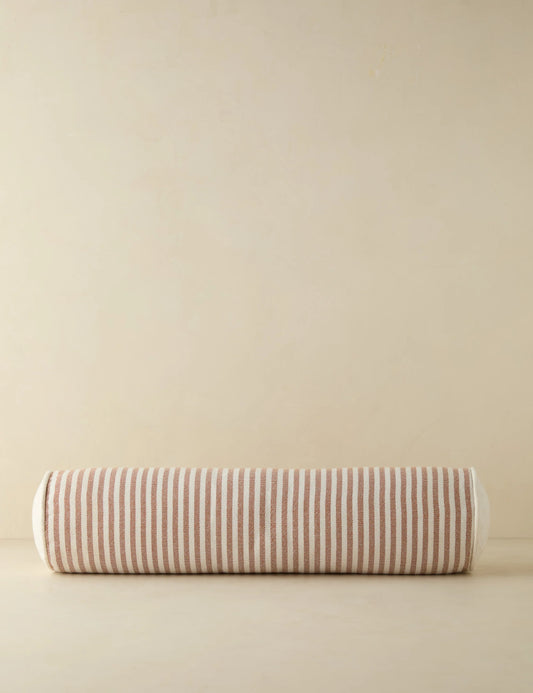 SULISMART - Littu Indoor / Outdoor Striped Bolster Pillow